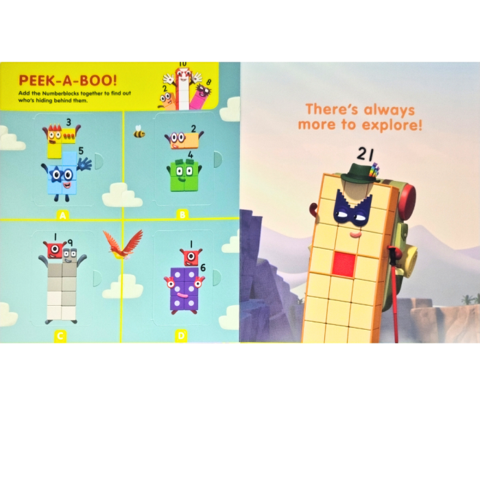 Carticica Deschide ferestrele - Numberblocks 1-20 [4]
