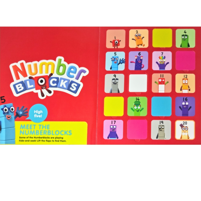 Carticica Deschide ferestrele - Numberblocks 1-20 [2]