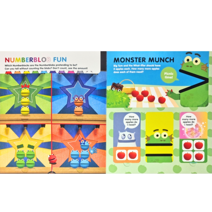 Carticica Deschide ferestrele - Numberblocks - Monstruleti [3]