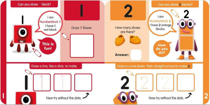 Carticica Scriu si sterg Numberblocks 1-10 [2]