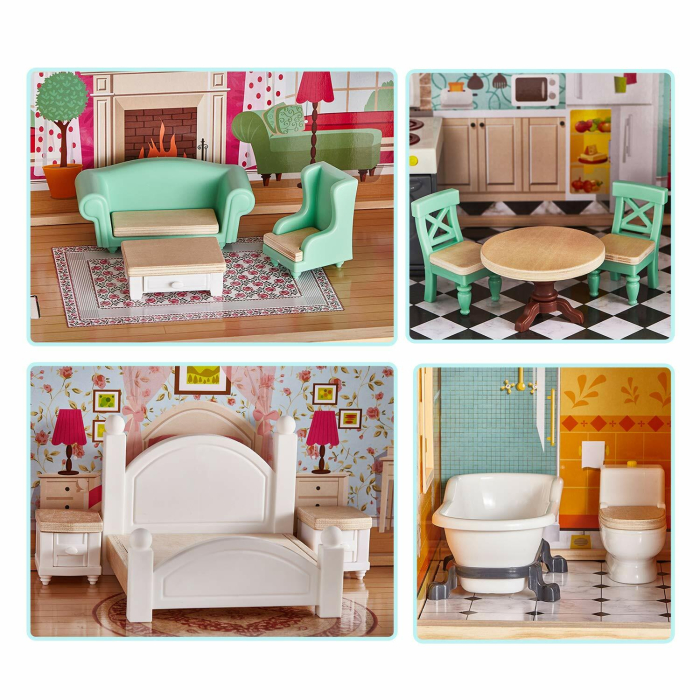 Casuta din lemn pentru papusi - In vacanta [3]