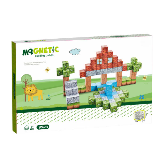 Cuburi magnetice - In natura 99 piese (2 cm) [1]