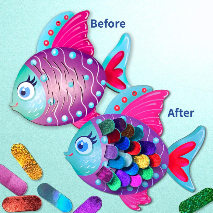 Decoratiuni cu folii de transfer - Animalute marine [2]