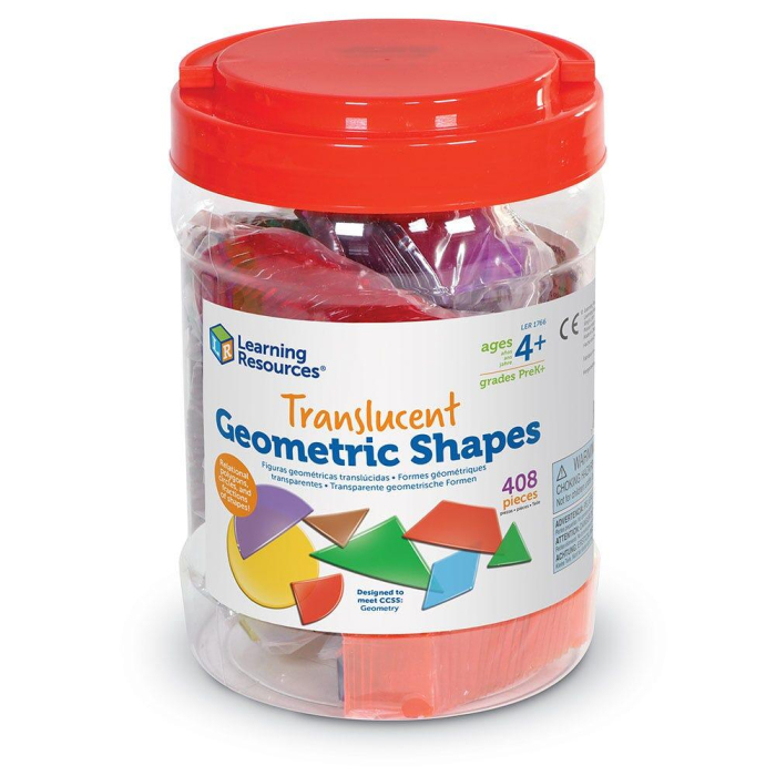 Forme geometrice transparente (408 piese) [4]