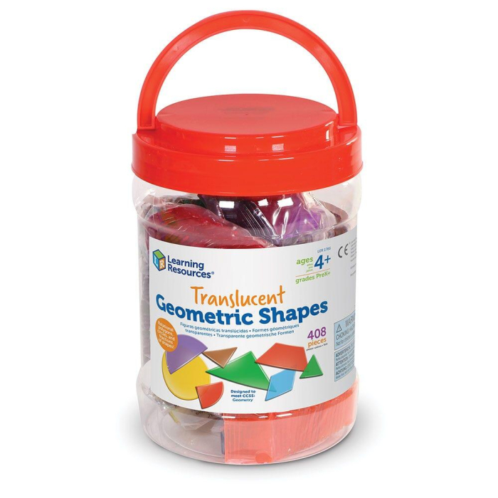Forme geometrice transparente (408 piese) [5]