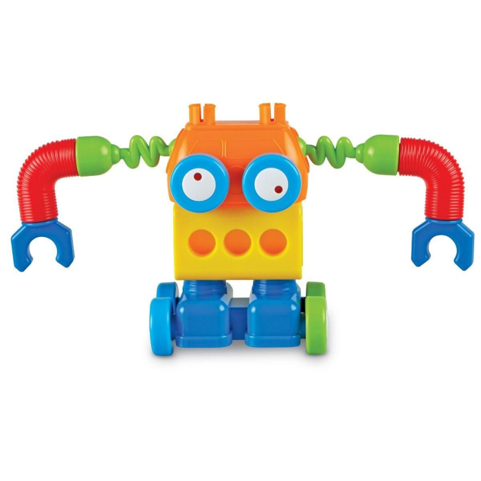 Hai sa construim - 1, 2, 3  Robotel colorat [6]