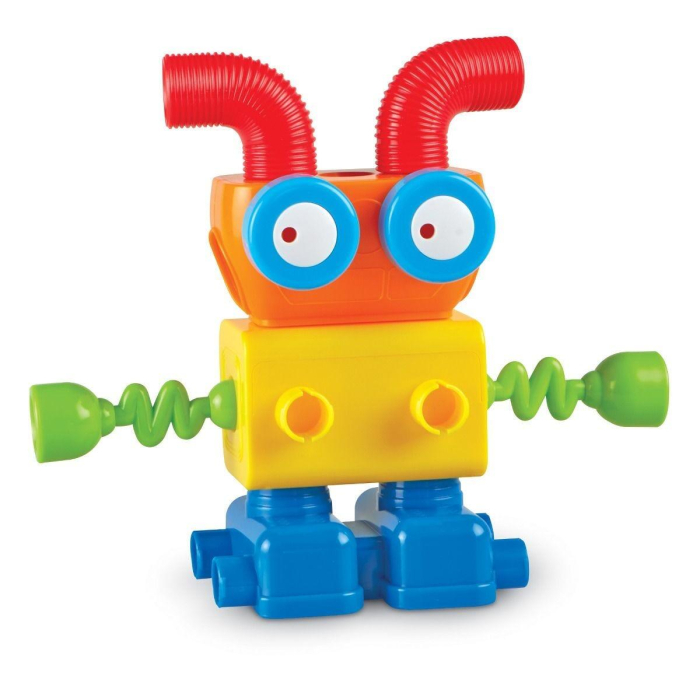 Hai sa construim - 1, 2, 3  Robotel colorat [5]