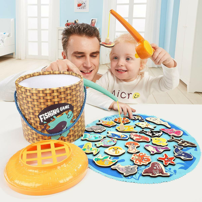 Joc magnetic de pescuit - 30 piese [3]