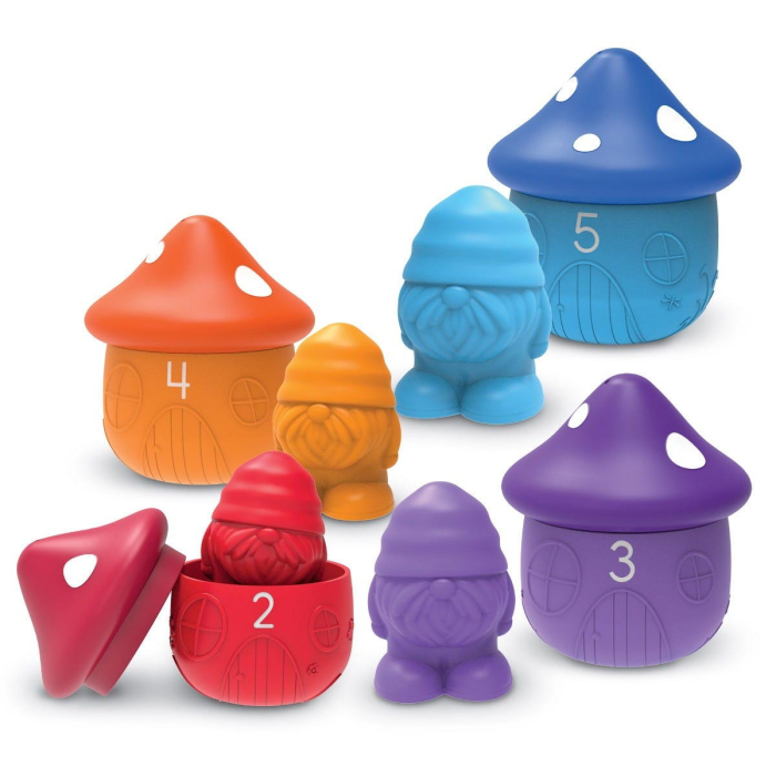 Joc pentru sortat si numarat - Casutele piticilor [1]