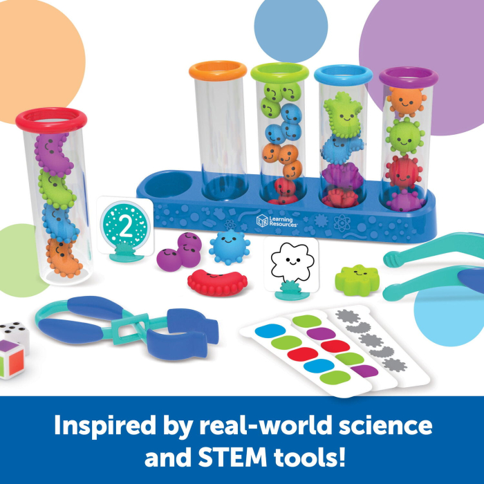 Joc sortare & motricitate - Microbi colorati [4]