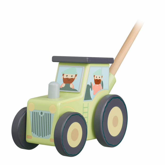 Jucarie de impins tractor, Orange Tree Toys [4]