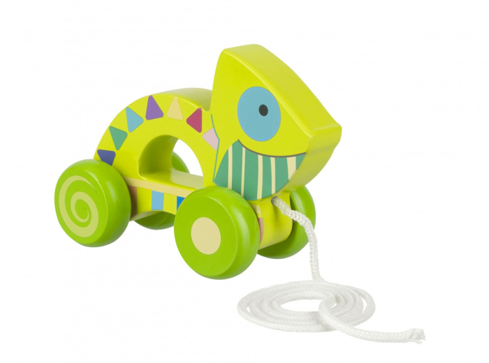 Jucarie de tras cameleon, Orange Tree Toys [5]