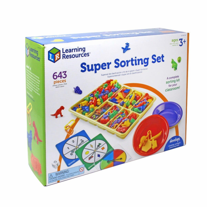 Kit educational complet pentru sortare - 600+ piese si activitati pentru copii [7]