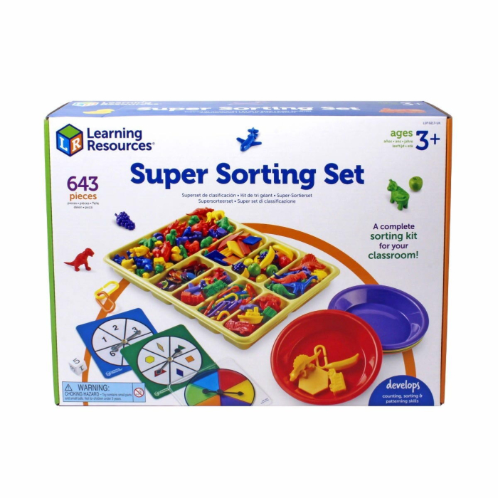 Kit educational complet pentru sortare - 600+ piese si activitati pentru copii [2]