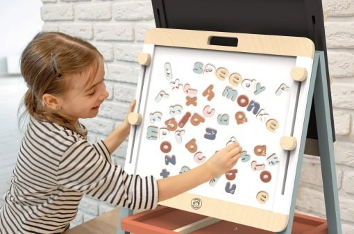 Litere magnetice din lemn, Speedy Monkey [2]