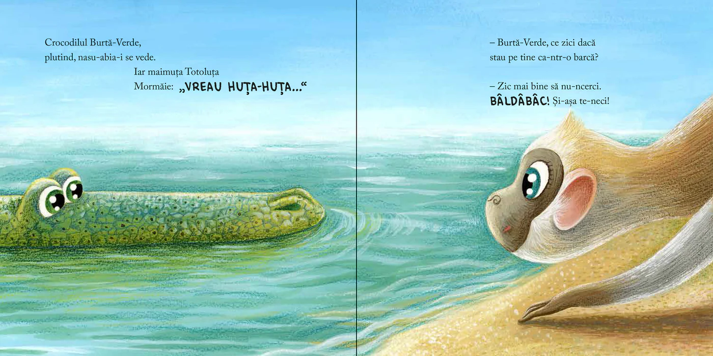 Maimuțica Totoluța vrea să se dea Huța-Huța [4]