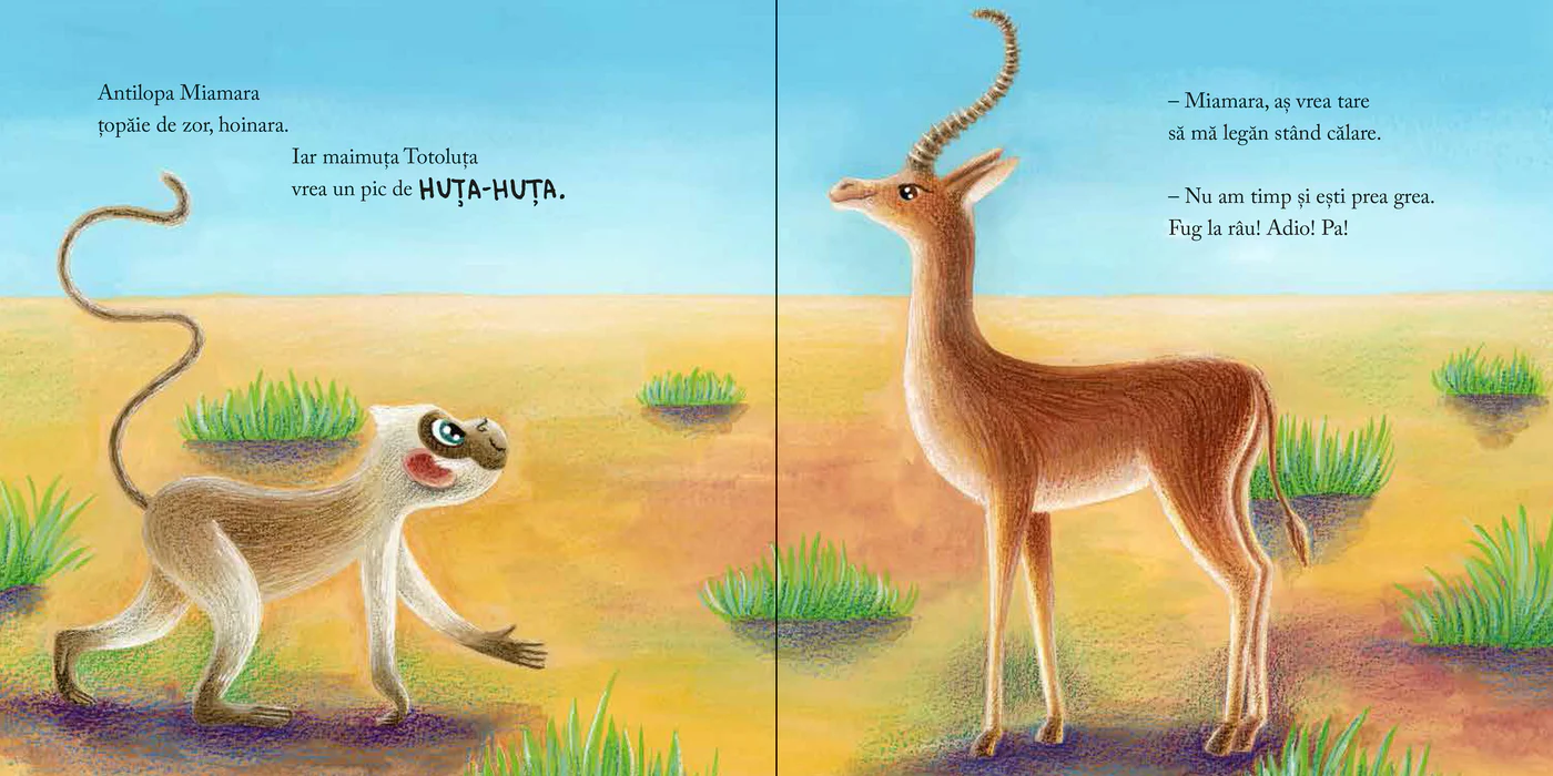 Maimuțica Totoluța vrea să se dea Huța-Huța [3]