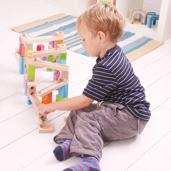 Marble Run din lemn [8]