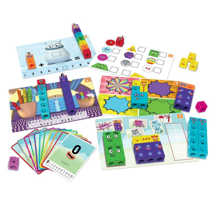 MathLink®Cubes Numberblocks in engleza Set de activitati de la 1 - 10 [2]