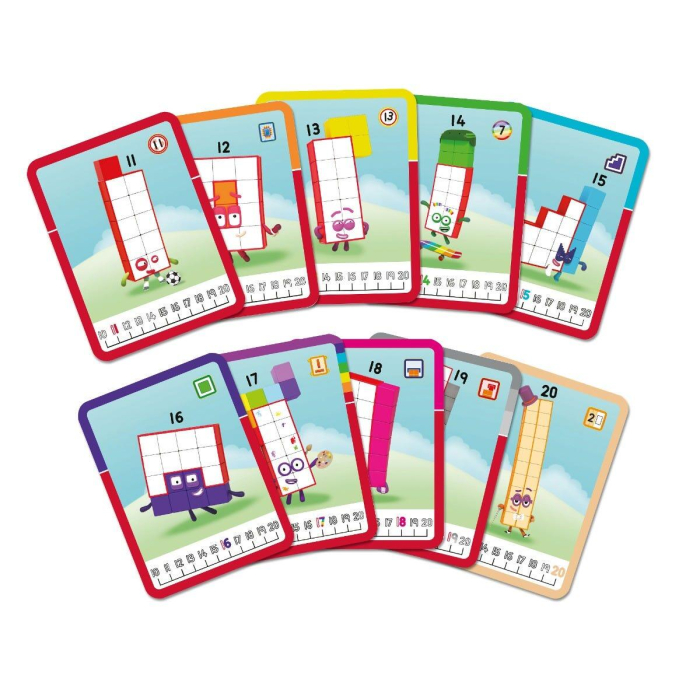 MathLink®Cubes Numberblocks in engleza Set de activitati de la 11 - 20 [2]