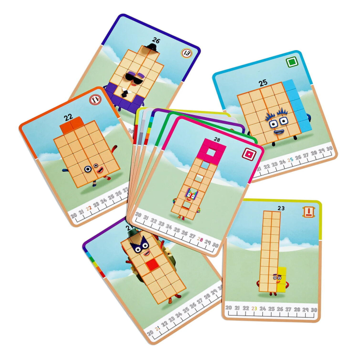 MathLink®Cubes Numberblocks in romana Set de activitati de la 21 - 30 [6]
