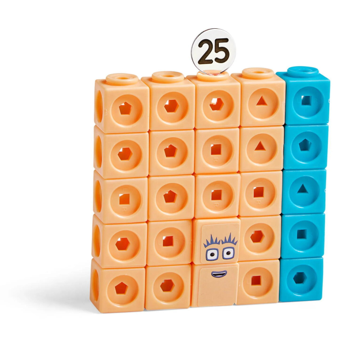 MathLink®Cubes Numberblocks in romana Set de activitati de la 21 - 30 [3]