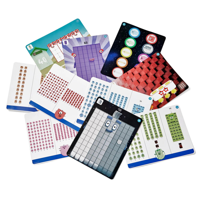 MathLink®Cubes Numberblocks Set activitati - Eroii cu Zero [4]