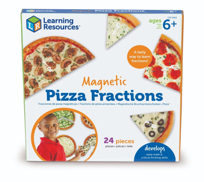 Pizza fractiilor cu magneti [5]