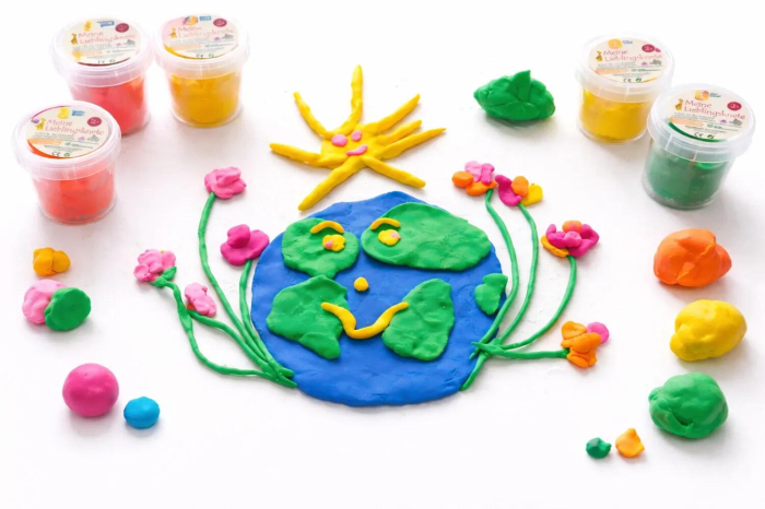 Plastilina My Heart Basic - 4 x 150 gr. [6]