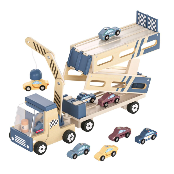 Primul meu camion cu platforma auto [1]