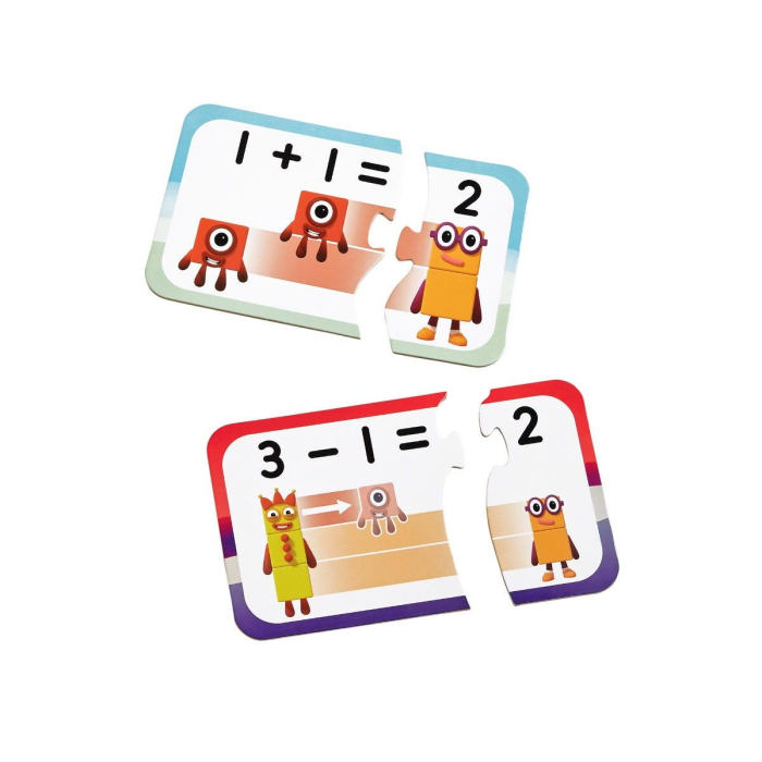 Puzzle - Adunari si scaderi 1-10 - Numberblocks [6]