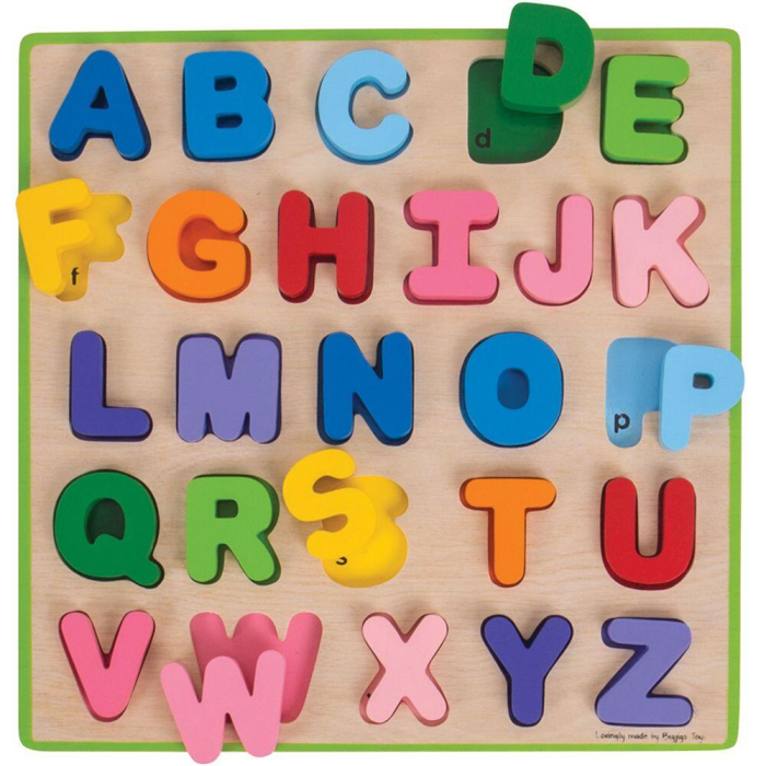Puzzle colorat - alfabet [2]