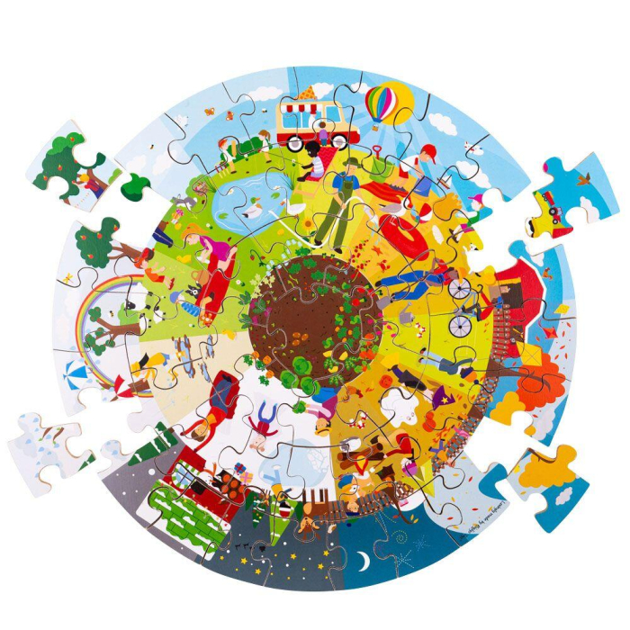 Puzzle de podea 360° - Anotimpurile [2]