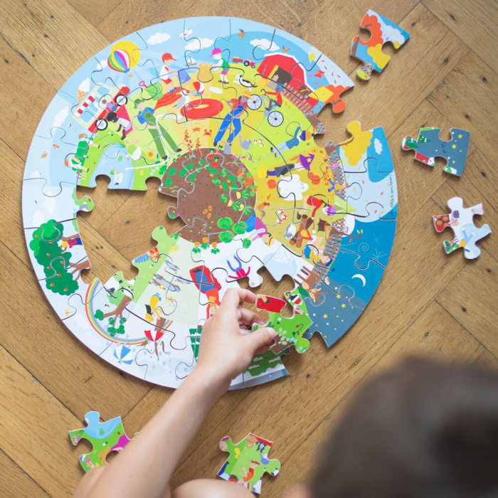 Puzzle de podea 360° - Anotimpurile [4]