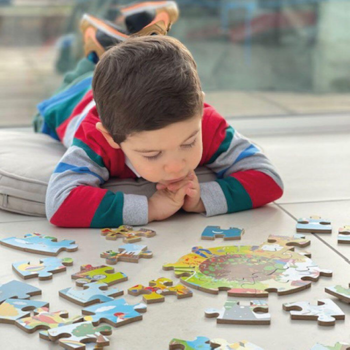 Puzzle de podea 360° - Anotimpurile [5]