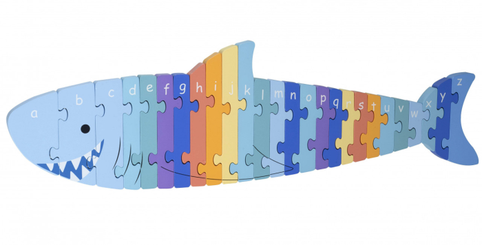 Puzzle din lemn alfabet, Orange Tree Toys [1]