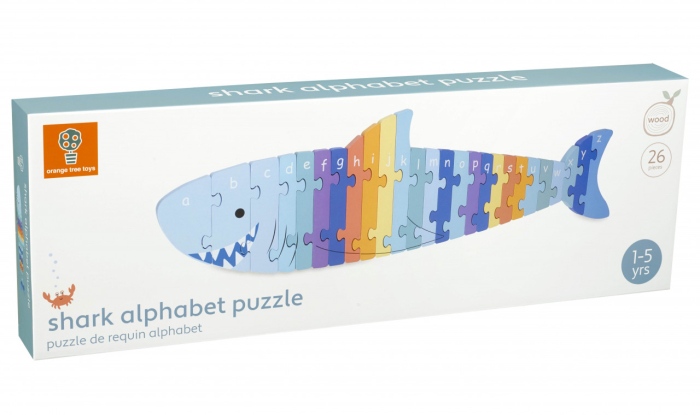 Puzzle din lemn alfabet, Orange Tree Toys [2]