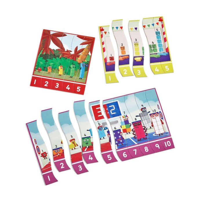 Puzzle - Exersam numaratul de la 1 -20 - Numberblocks [5]
