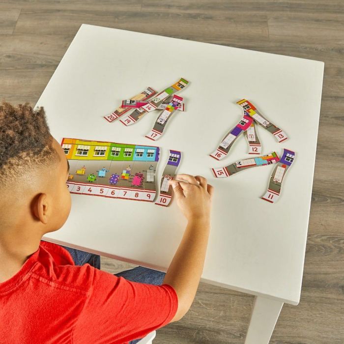 Puzzle - Exersam numaratul de la 1 -20 - Numberblocks [2]