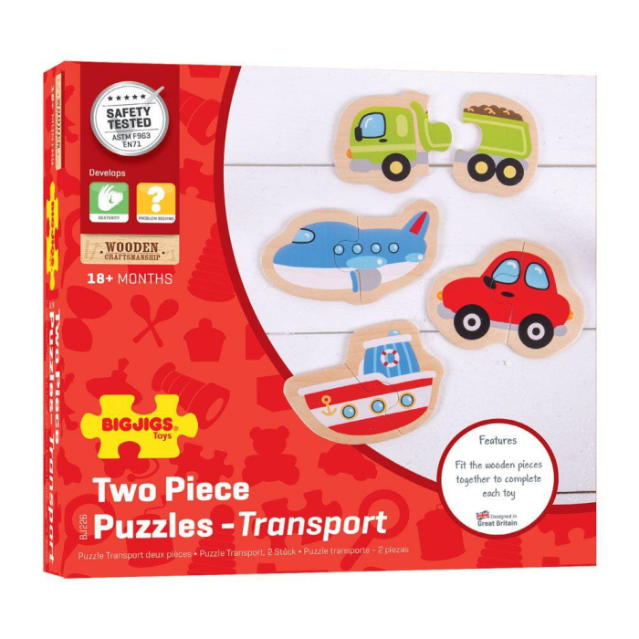 Puzzle - mijloace de transport (8 piese) [4]