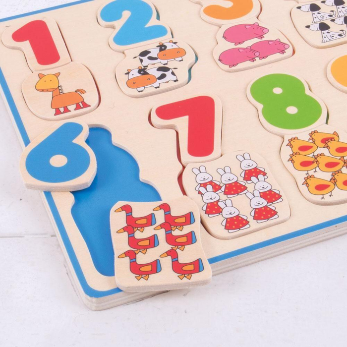 Puzzle - numere si culori [3]