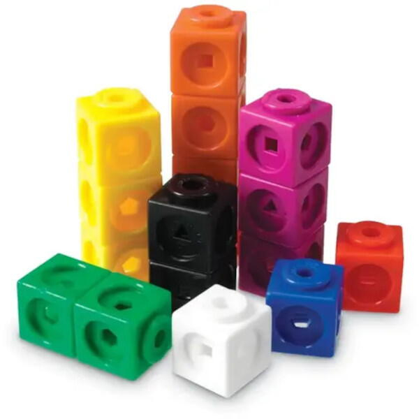 Set 100 piese MathLink® - Cuburi de construit si numarat [5]