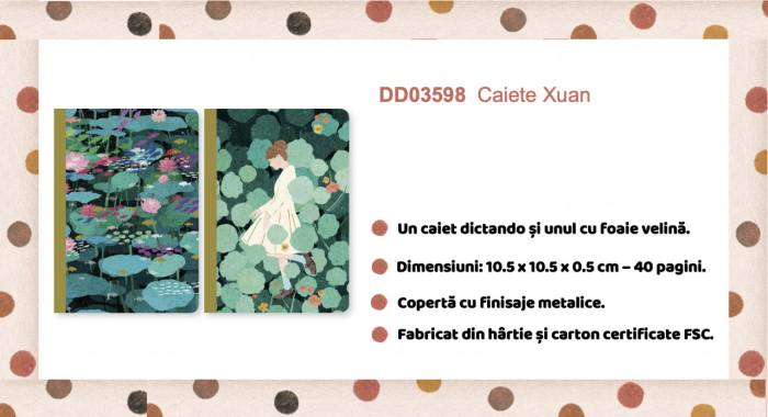 Set 2 carnetele Xuan, Djeco [4]