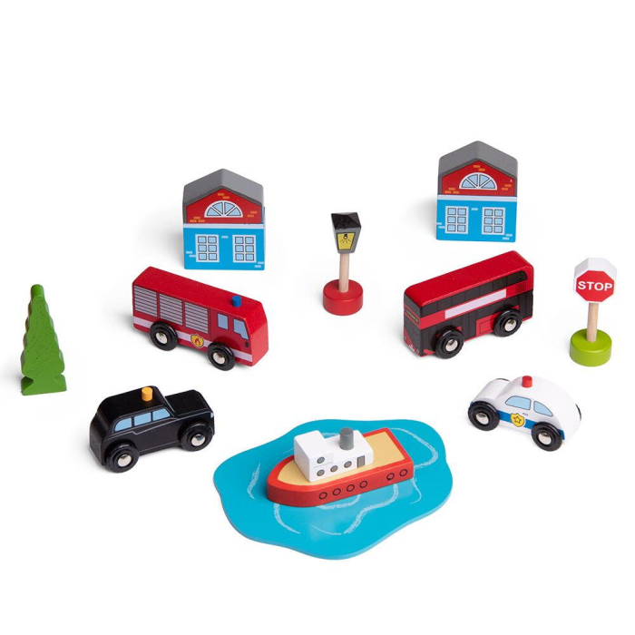 Set 5 vehicule din lemn [2]