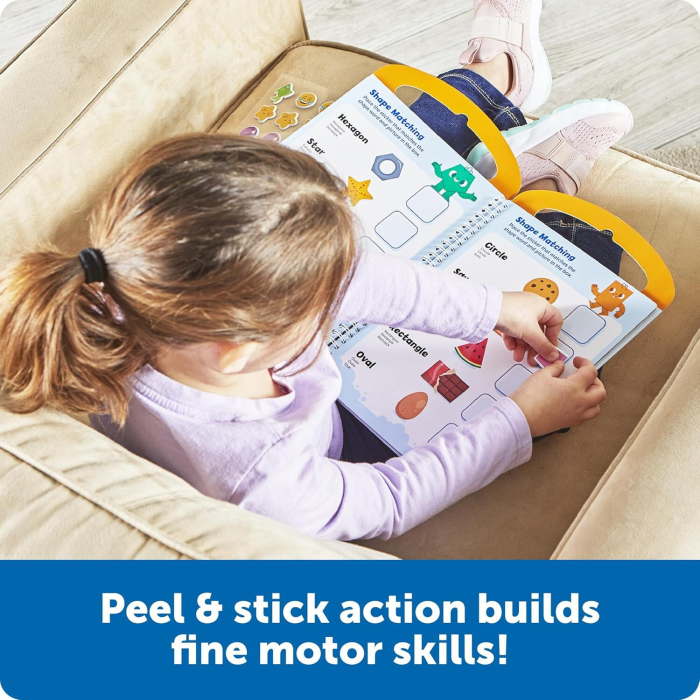 Set activitati educative cu abtibilduri - Culori, numere si forme [3]