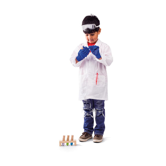 Set costum si accesorii de laborator pentru copii [6]