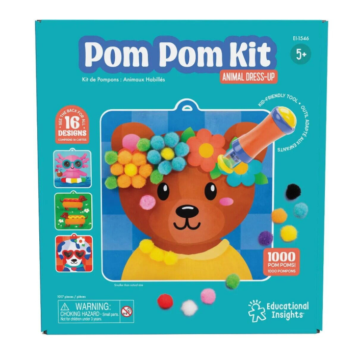 Set creativ cu pompoane - Imbraca animalutele [5]