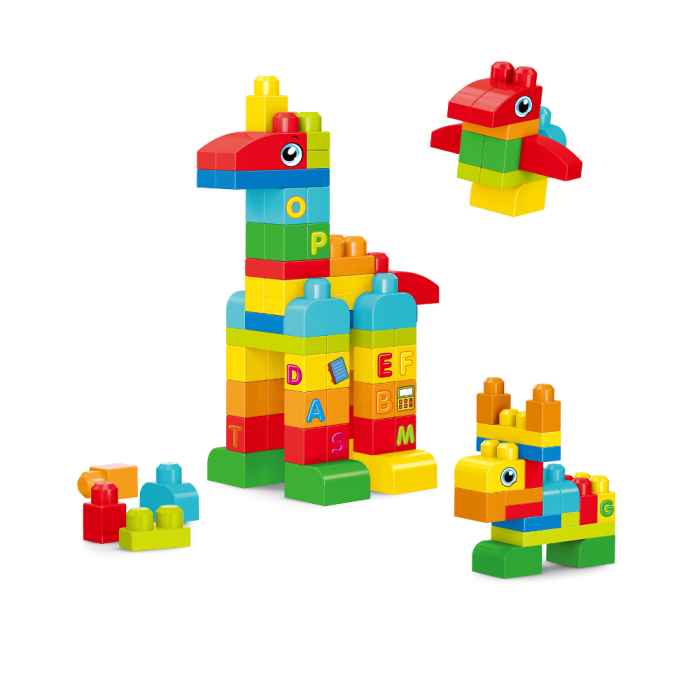 Set de constructie in cutie  - Animalute (62 piese) [2]