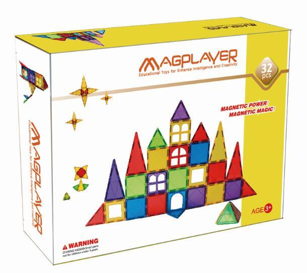 Set de constructie magnetic - 32 piese [2]