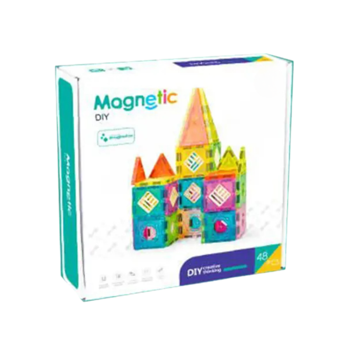 Set de constructie magnetic - 48 piese (5.5 cm) [3]